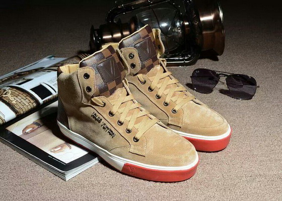 LV High-Top Fashion Men Shoes--013